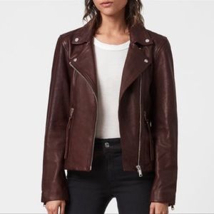 ALLSAINTS Dalby Leather Biker Jacket